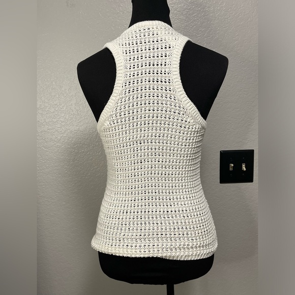 Madewell Crochet-Knit Crewneck Sweater Small - Picture 5 of 7